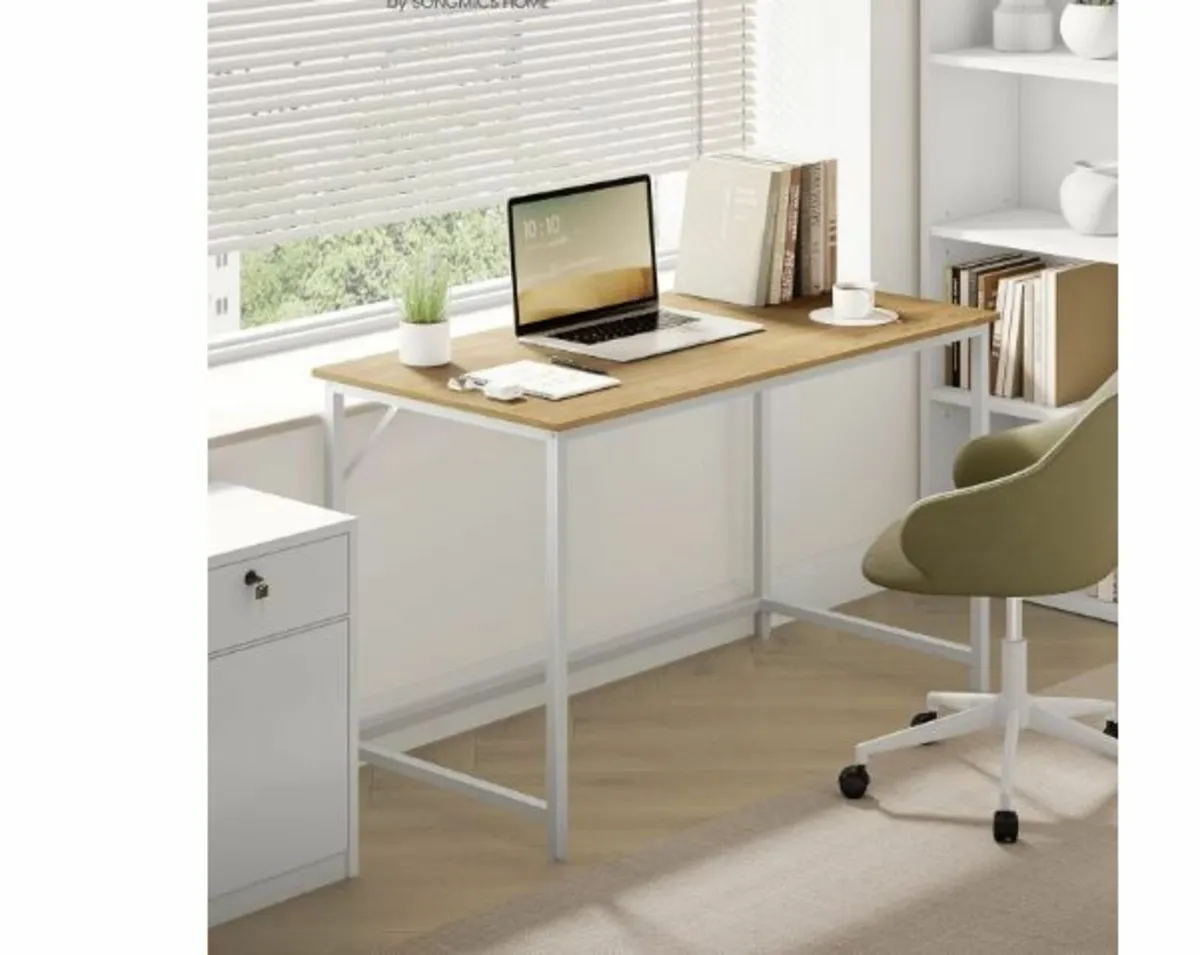 Computer Desk Office Table 120 x 60 x 76 cm - Image 2