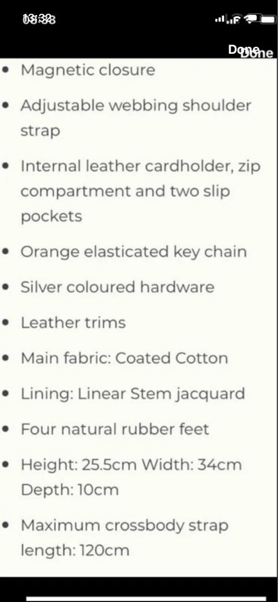 Orla Kiely Bag. New with Tags - Image 4