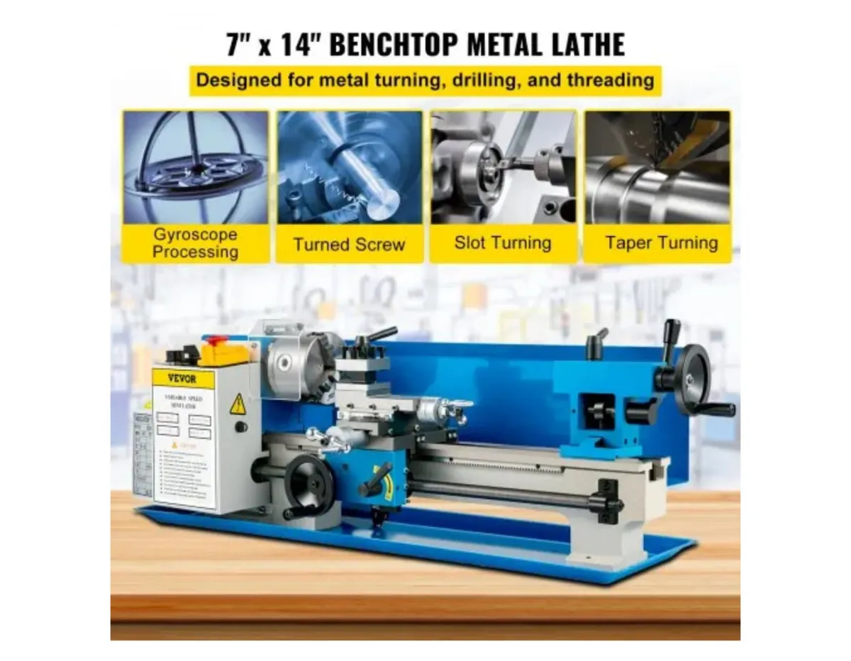 Brand New Metal Lathe 550W 50-2500RPM - Image 2