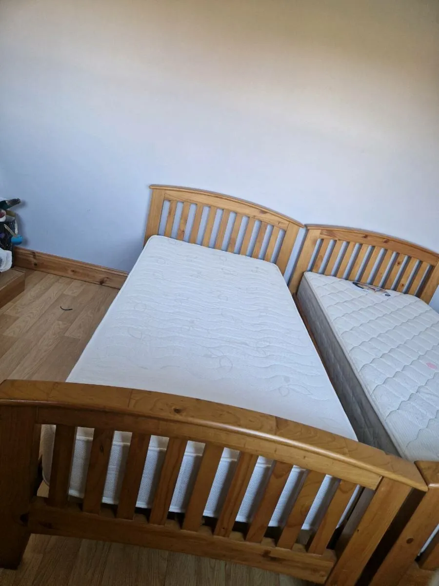 Single Beds with mattress - Image 2