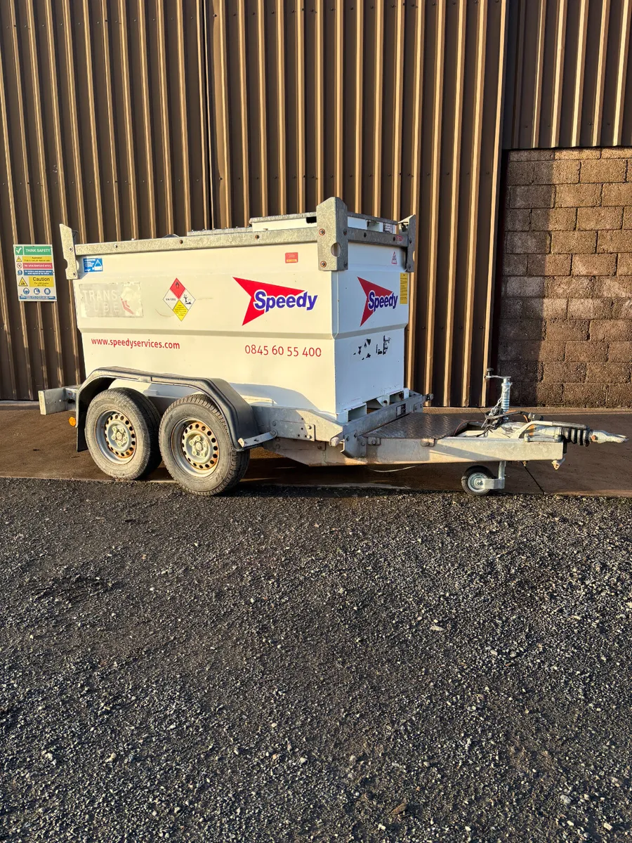 Western Transcube 2000L Bunded Diesel Bowser - Image 1