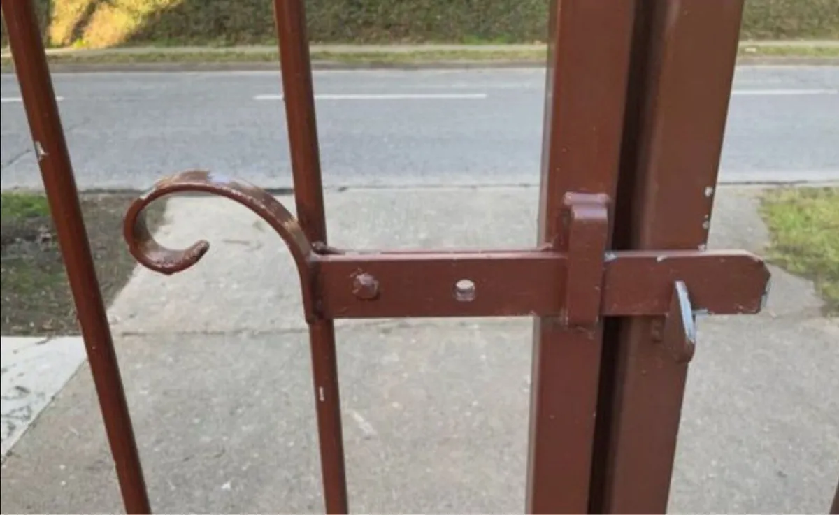 Galvanise Entrance Gates - Image 4