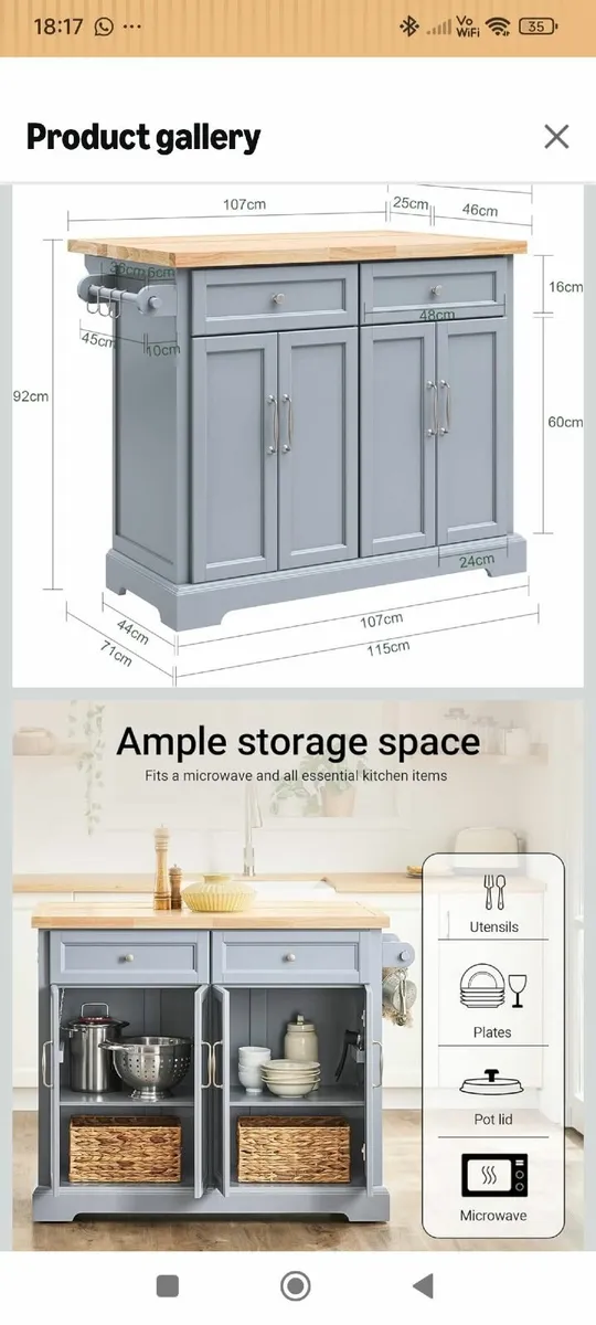 Kitchen Island - Image 3