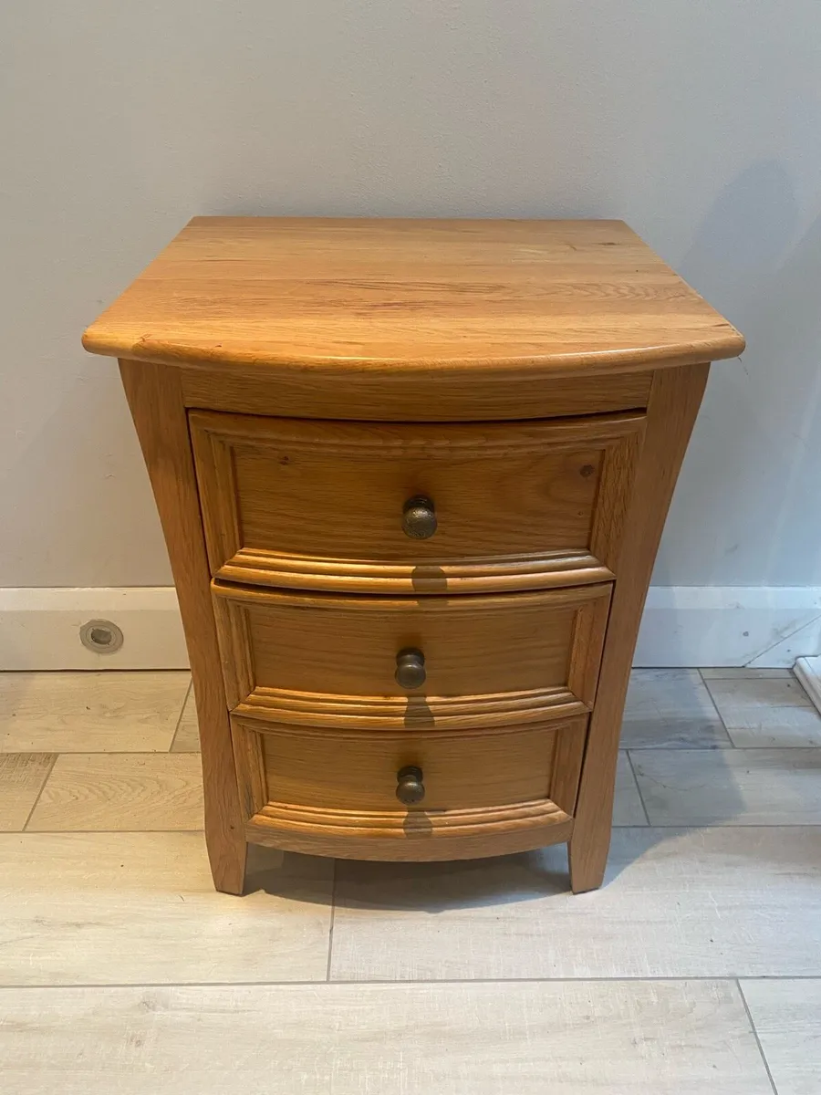 Oak Bedside Locker - Image 3