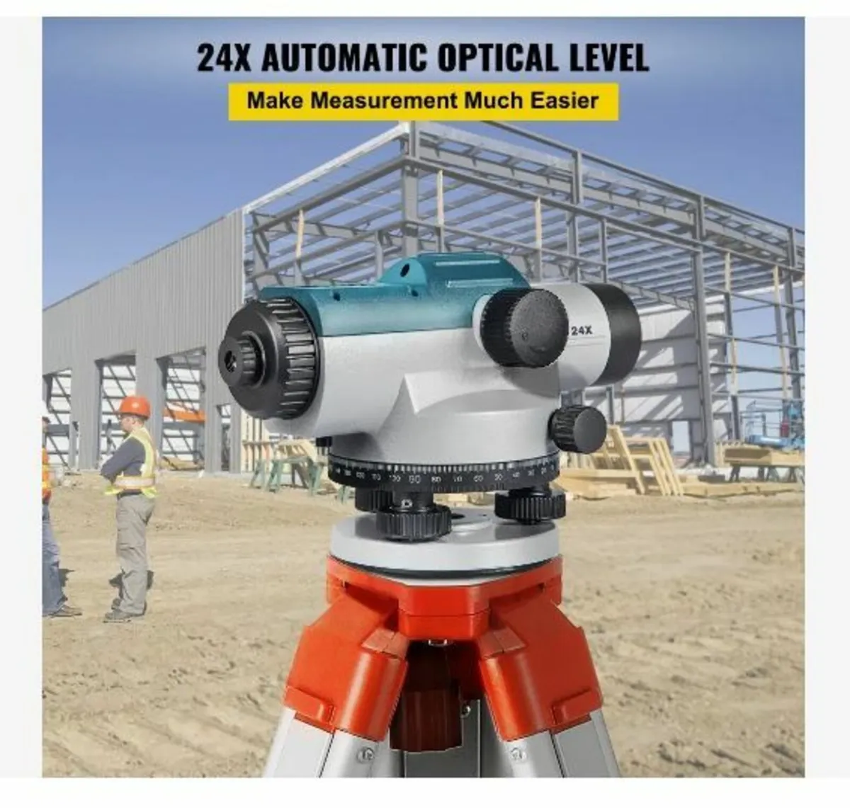Automatic Optical Level, 24X, 40 mm - Image 2