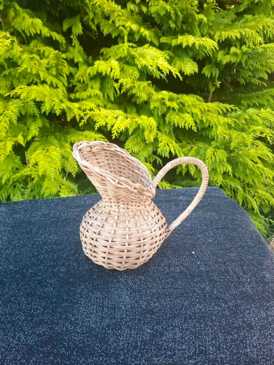 Rattan vase