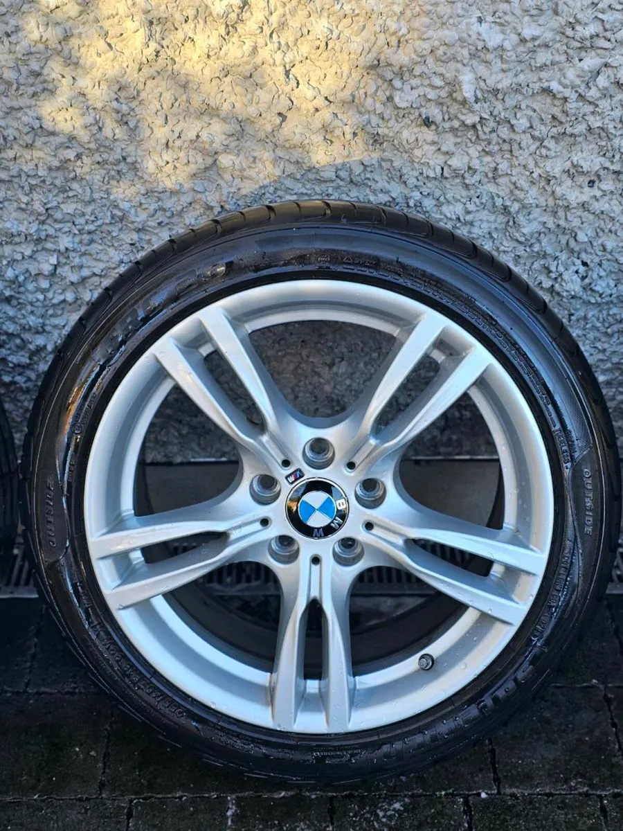 18" Genuine Bmw Msport Alloys and Tyre - Image 3