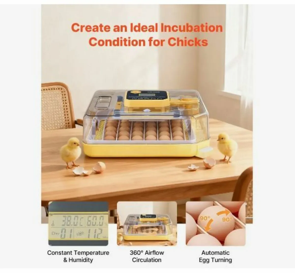 48 Egg Incubator - Image 2