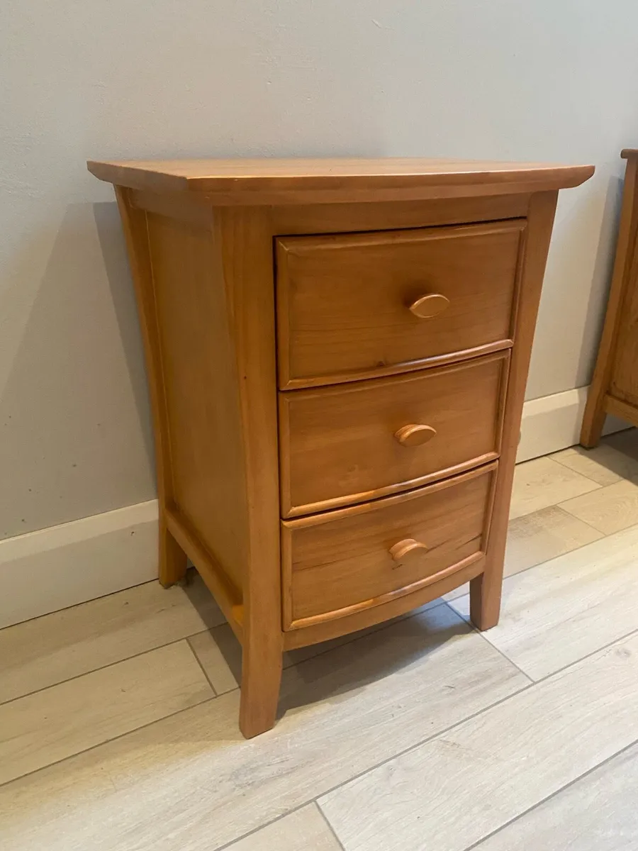 3-Drawer Bedside Locker - Image 1
