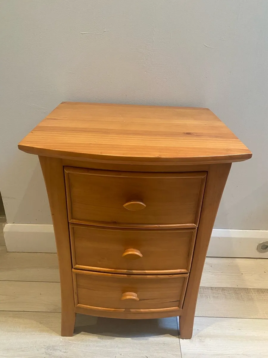 3-Drawer Bedside Locker - Image 2