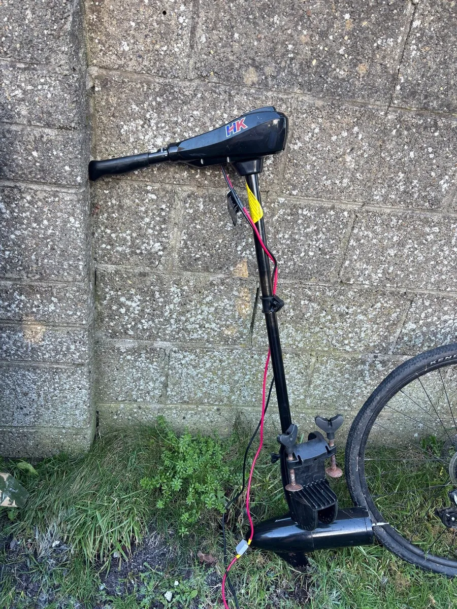 Inflatable boat, electric motor and battery - Image 3