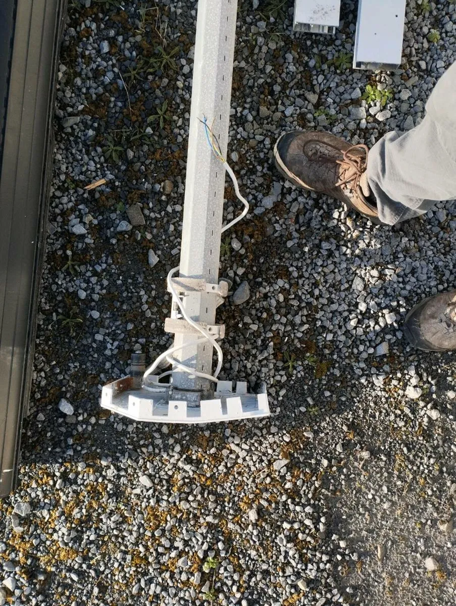 14ft black electric roller garage door - Image 4