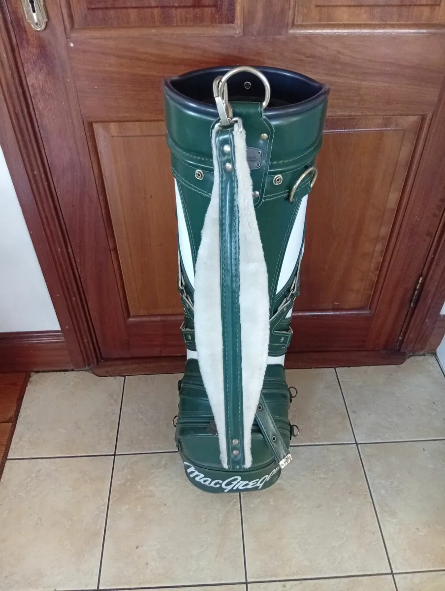 Macgregor Midsize Leather Waterproof Golf Bag - Image 2