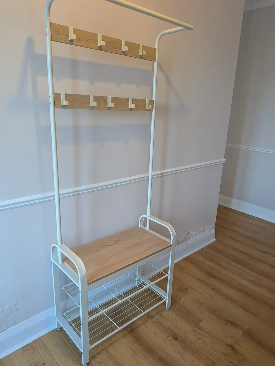 Coat and shoe rack - Image 1