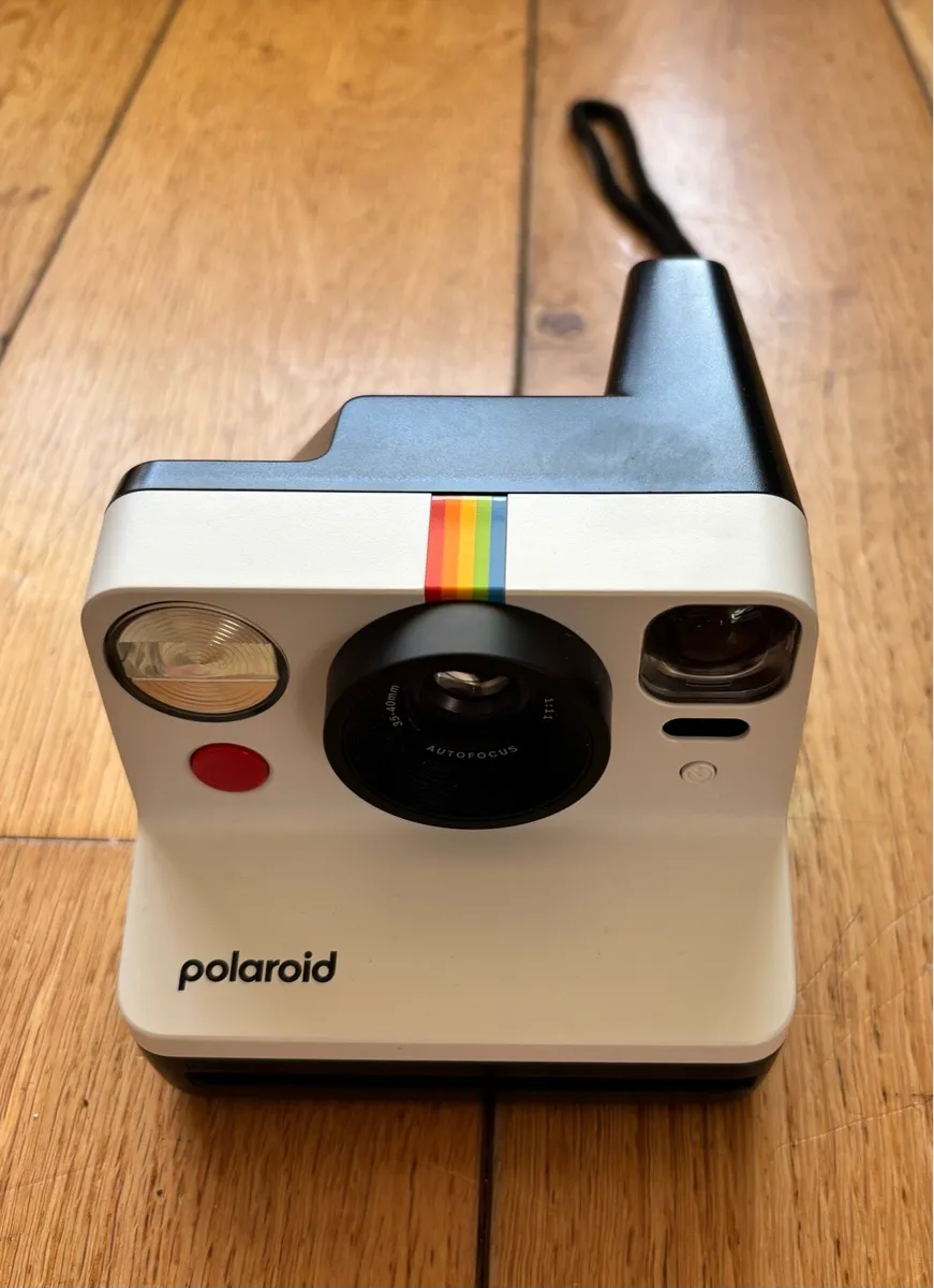 Polaroid Camera & Case - Image 1