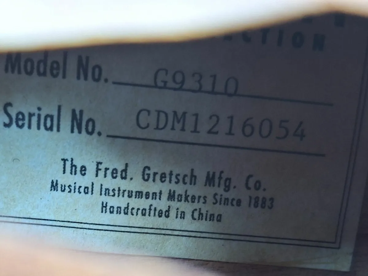 Mandolin - Gretsch G9310  New Yorker Supreme - Image 2