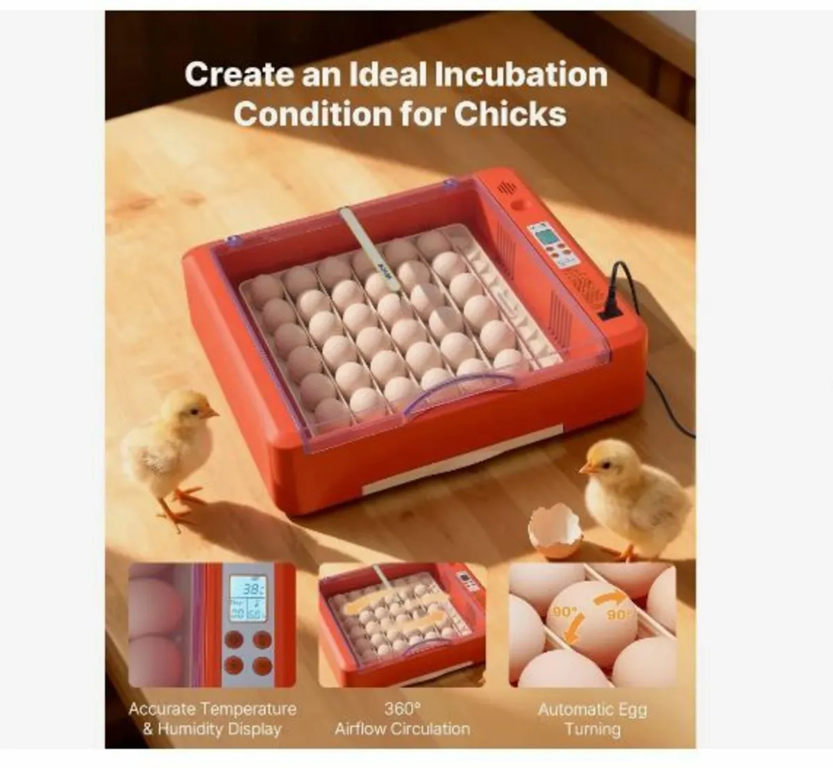 36 Egg Incubator - Image 3