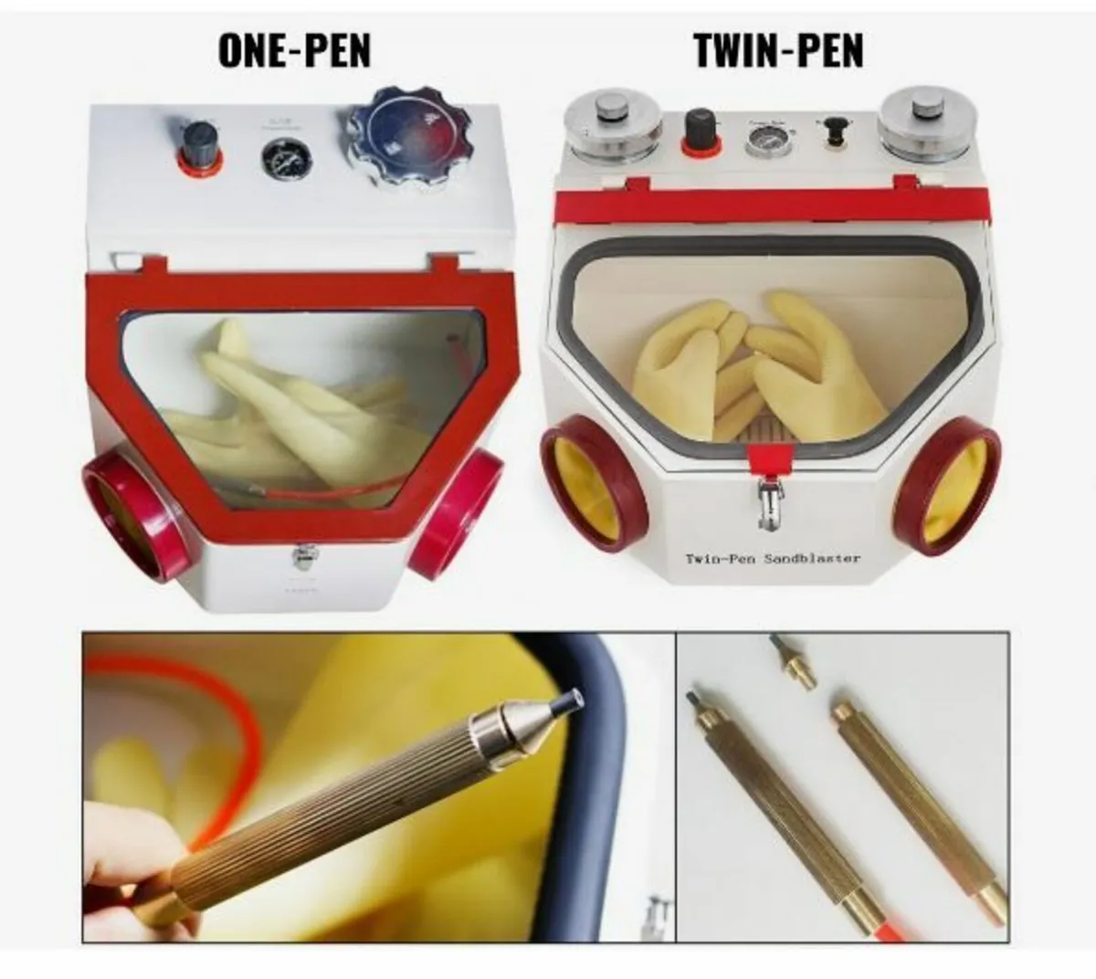 Dental Sandblaster 2 Pen + 2 Tanks Dental Lab - Image 4