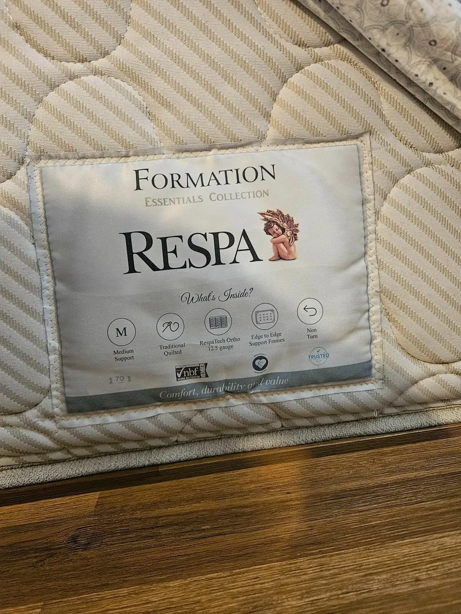 Bed frame and Respa mattress - Image 2