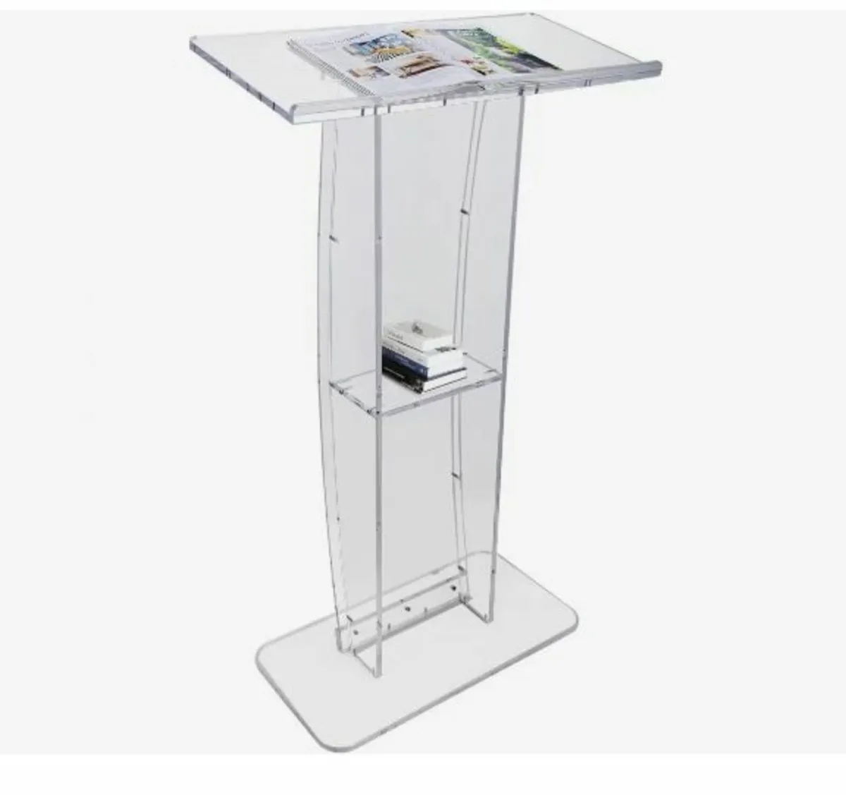 crylic Podium, 119 cm Tall - Image 1