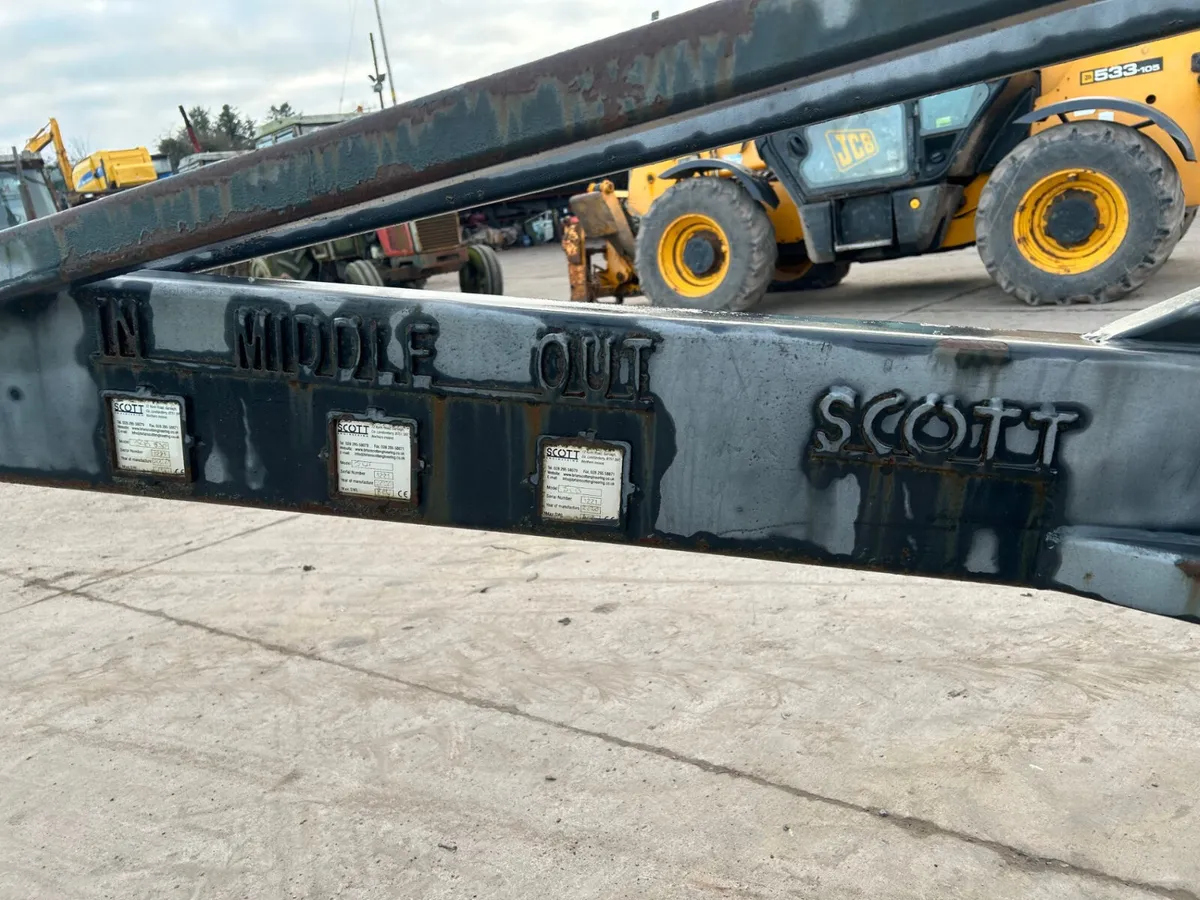 Scott 4.5 Meter Q fit extension Jib for JCB - Image 3