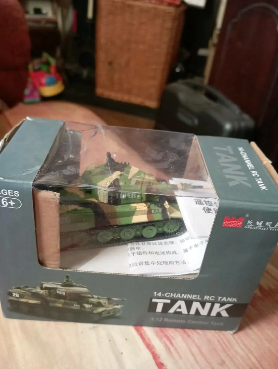 AUTO DEMO TANY 1-72 REMOTE CONTROL WW 1  TANK - Image 2