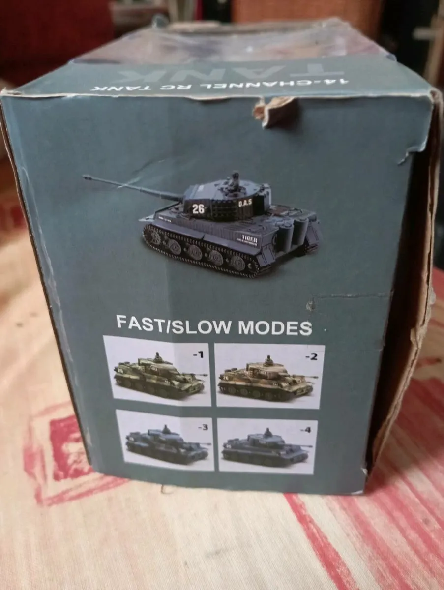 AUTO DEMO TANY 1-72 REMOTE CONTROL WW 1  TANK - Image 4