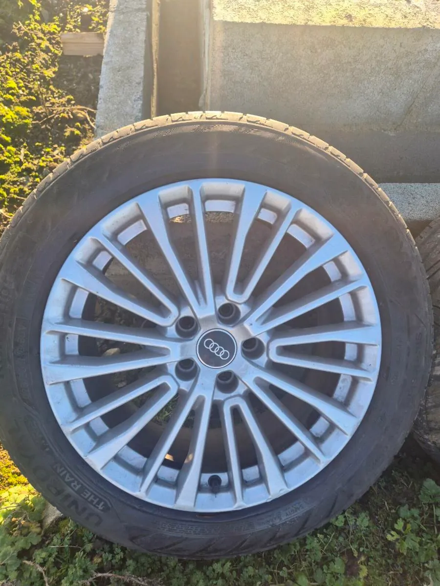 Alloys from a 2021 Audi A6 - Image 1