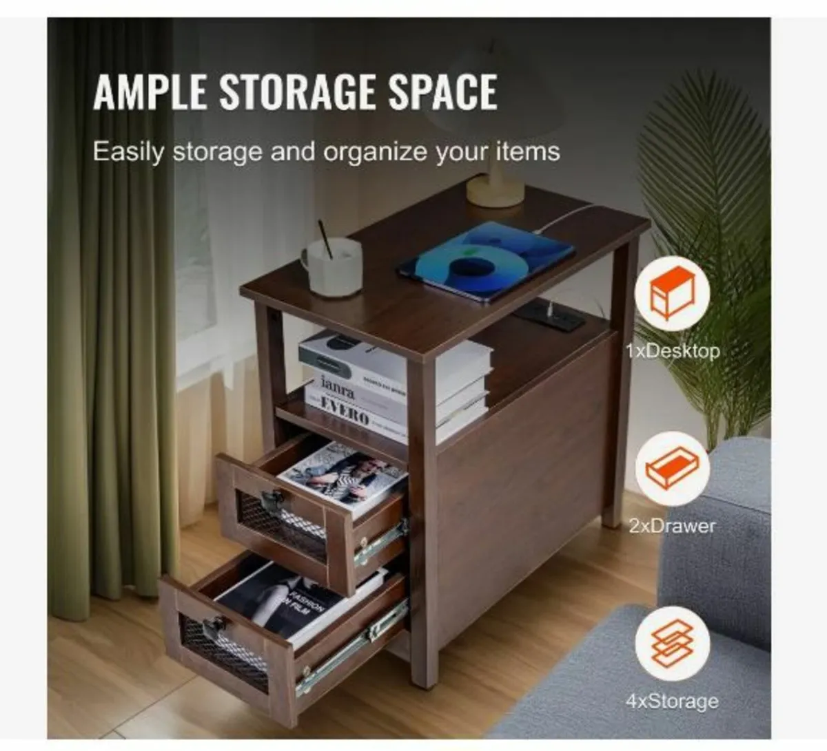 Farmhouse End Table - Image 4