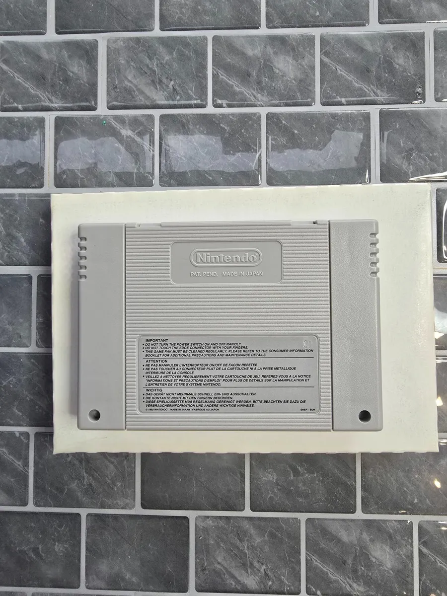 Newman Haas IndyCar w/ Nigel Mansell 1994 SNES - Image 2