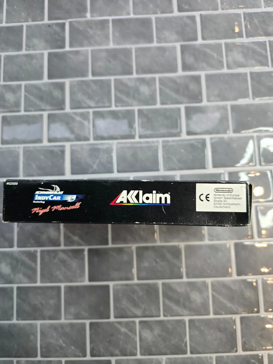 Newman Haas IndyCar w/ Nigel Mansell 1994 SNES - Image 4
