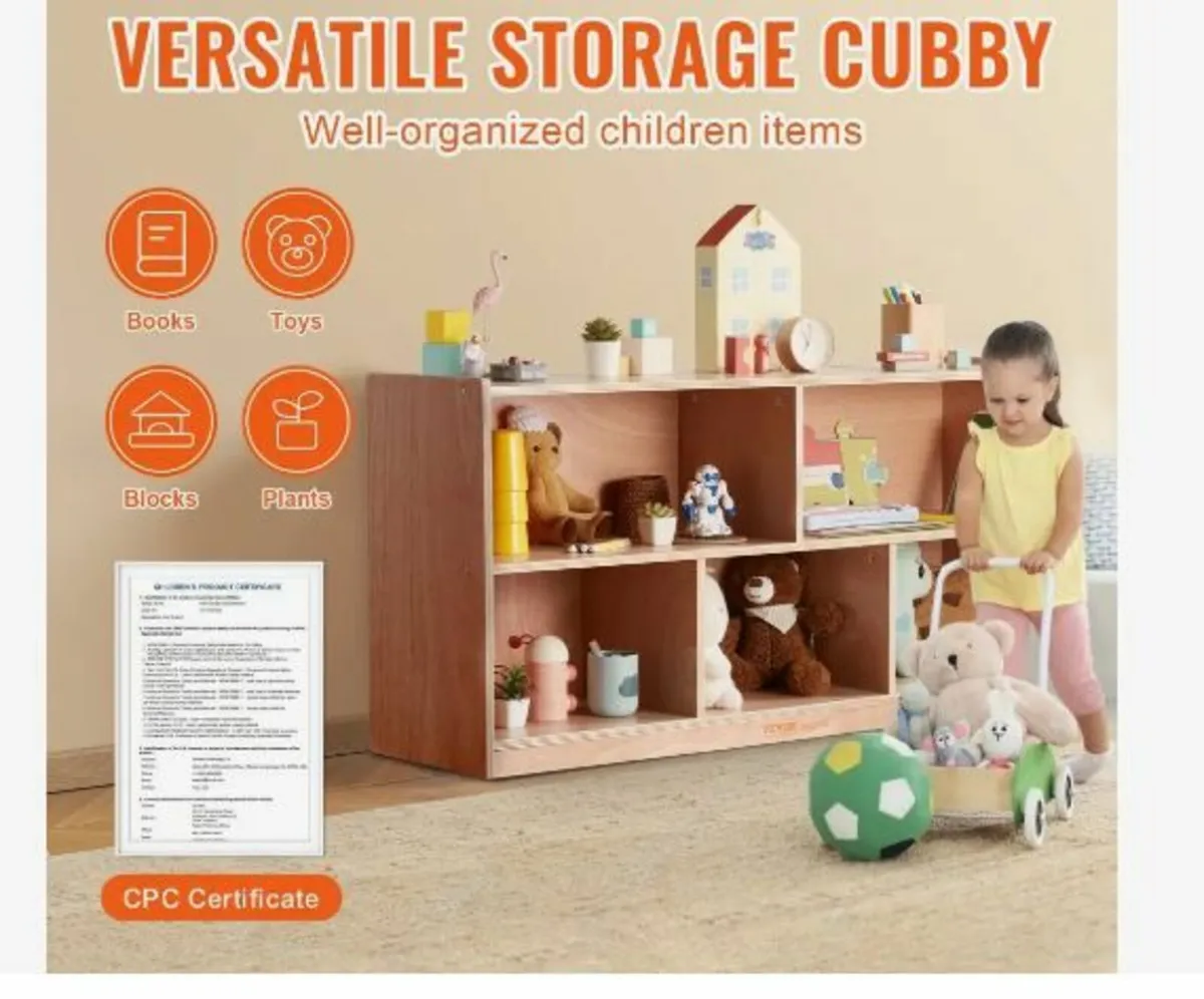 Cubby Mobile Tray Storage Cabinet - Image 2