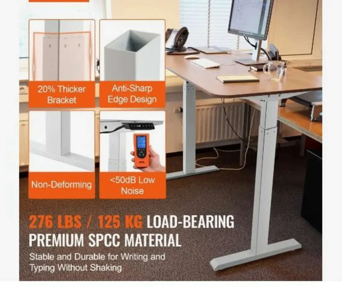 Standing Desk Frame Dual Motor - Image 2