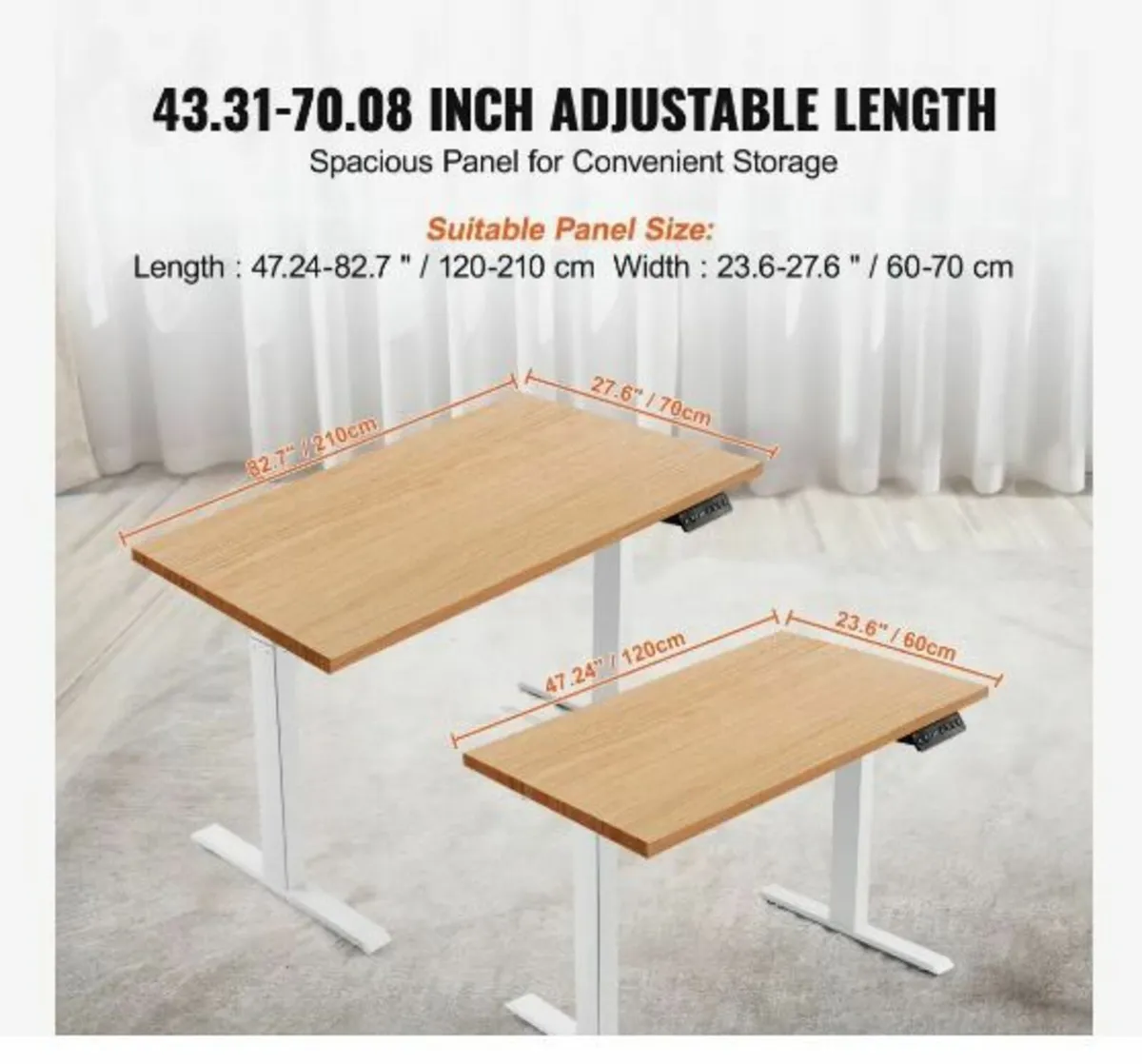 Standing Desk Frame Dual Motor - Image 3