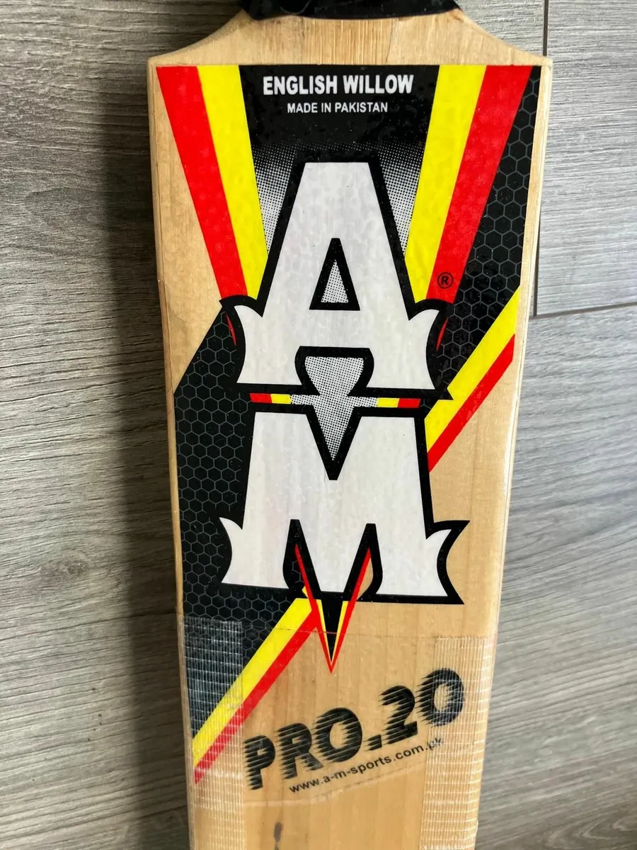 Cricket Bat English Willow AM - Image 4