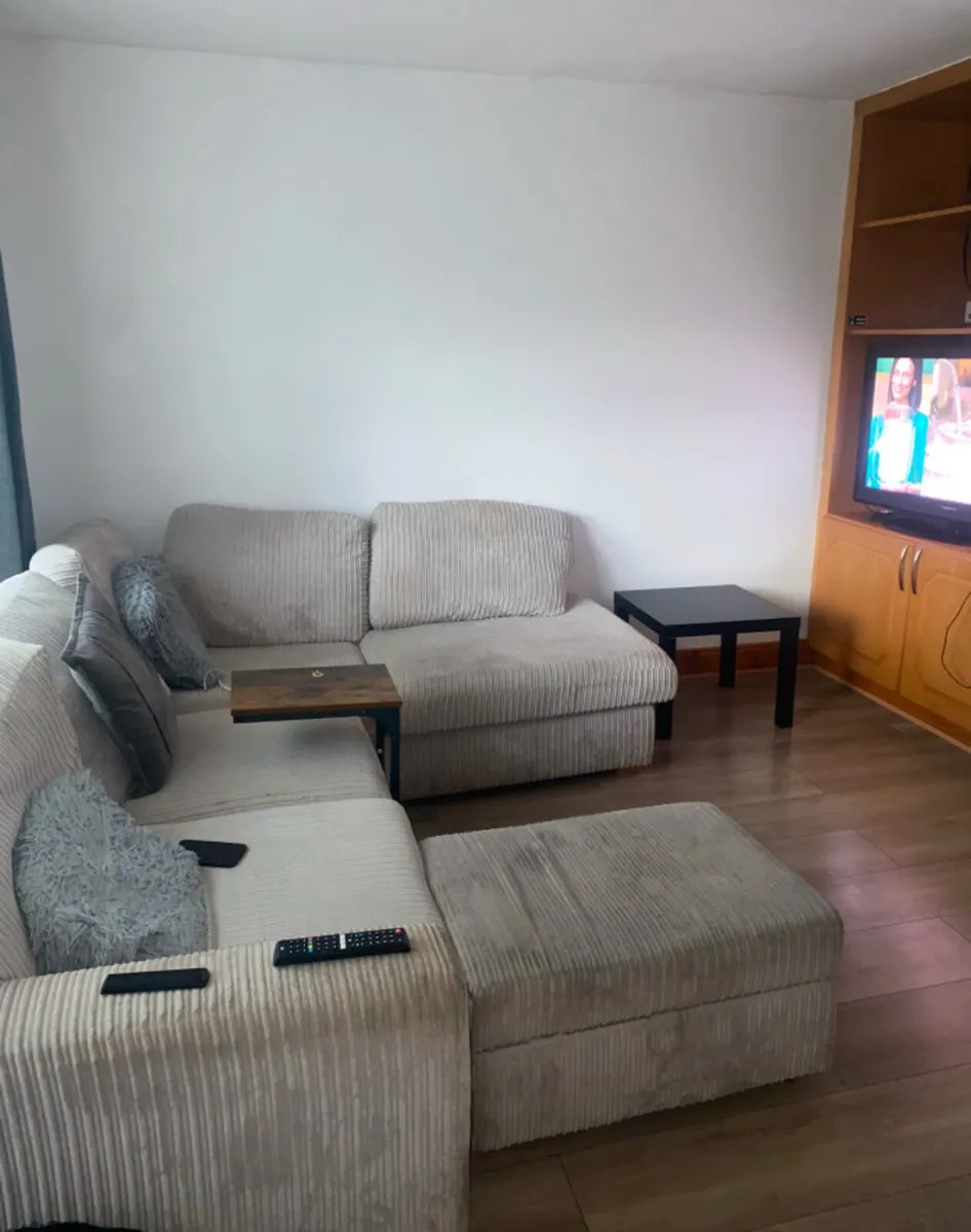 L Couch plus single chair - Image 1