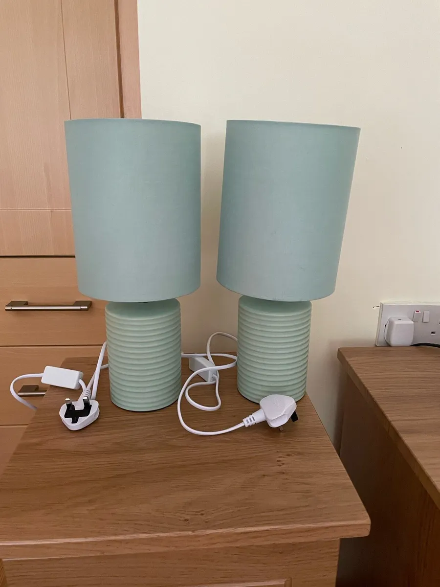 Two table lamps