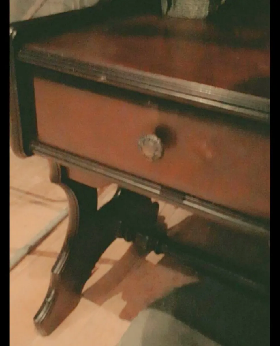 Mahogany 1996 Handmade Telephone Table - Image 4