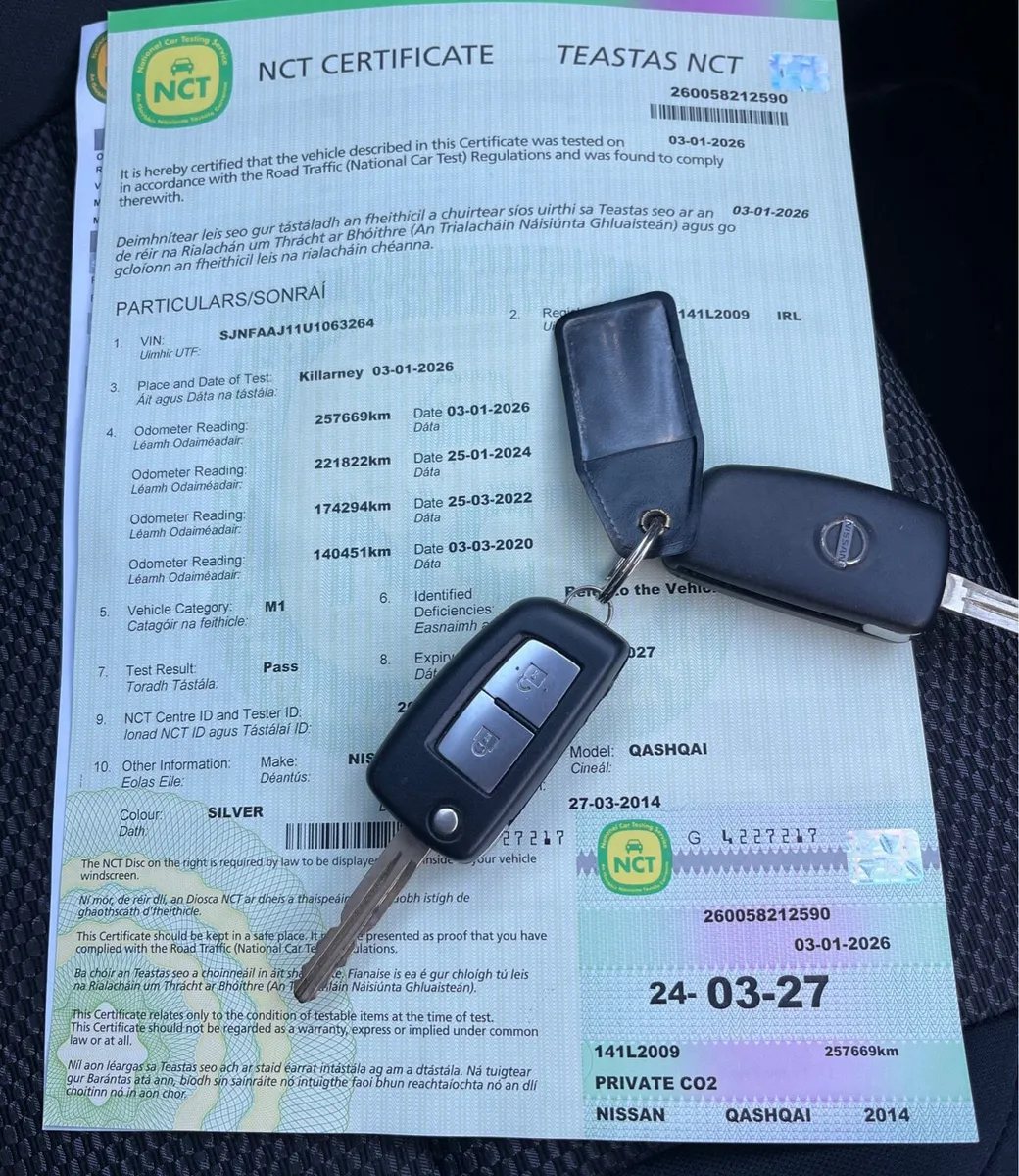 Nissan Qashqai 1.5 DCI NCT 03/27 - Image 2
