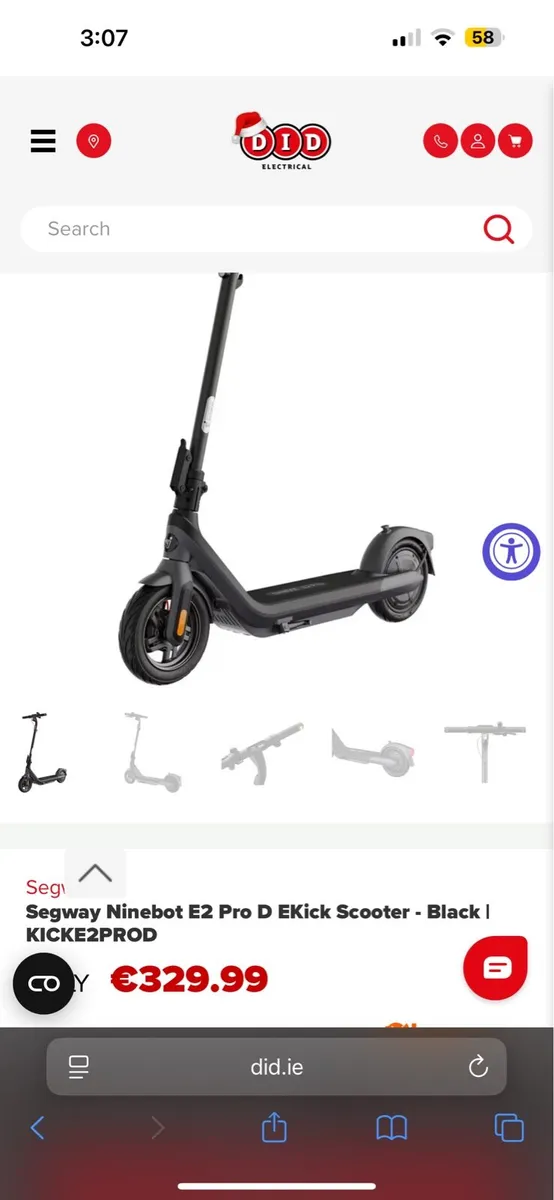 Segway Ninebot E2 pro electric scooter - Image 1