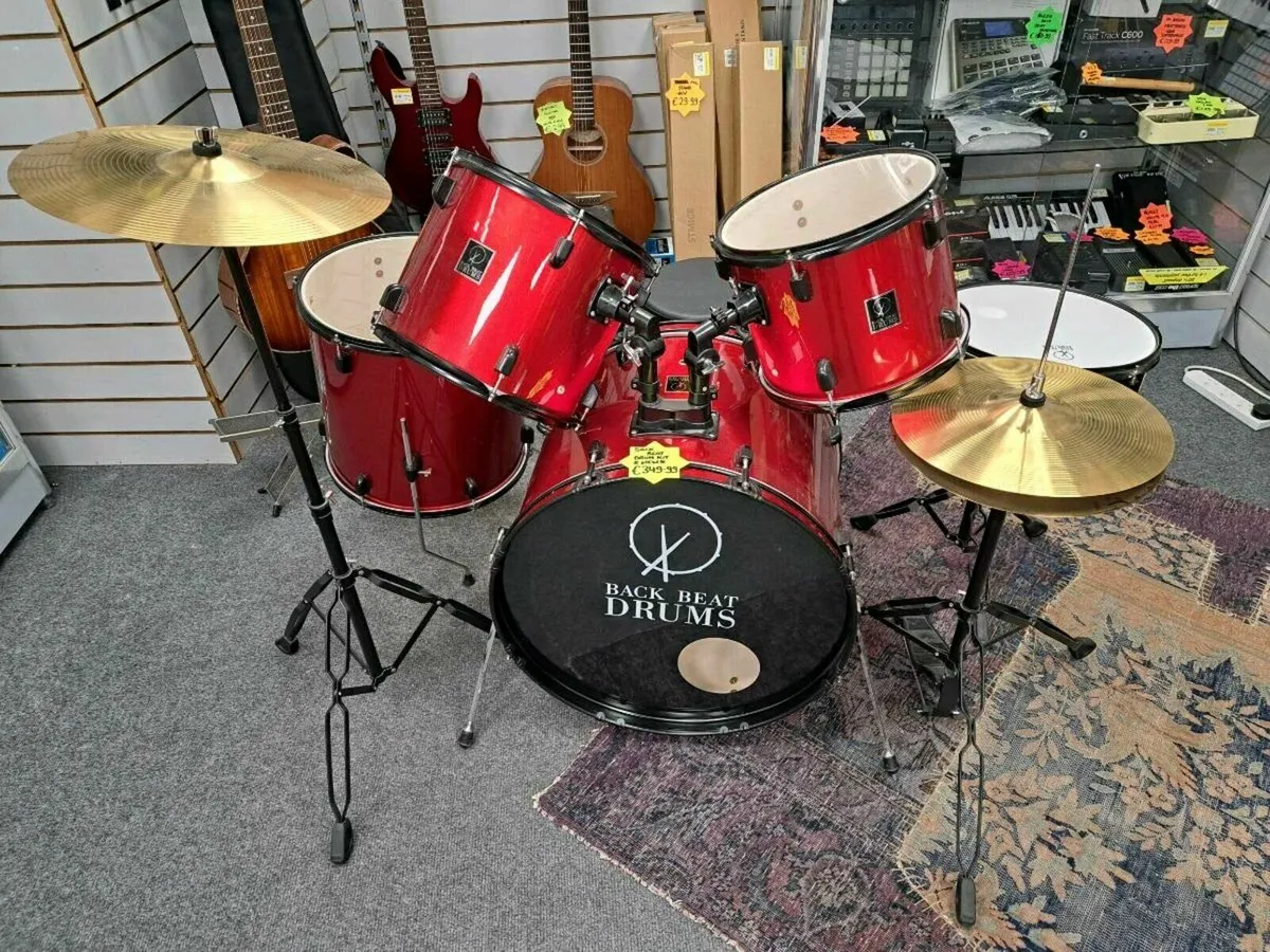 Back beat Full Drum Kit - Image 2