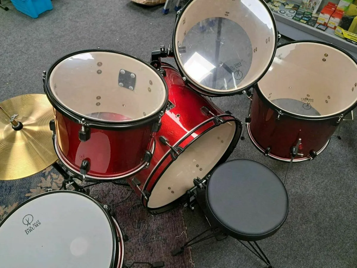 Back beat Full Drum Kit - Image 4