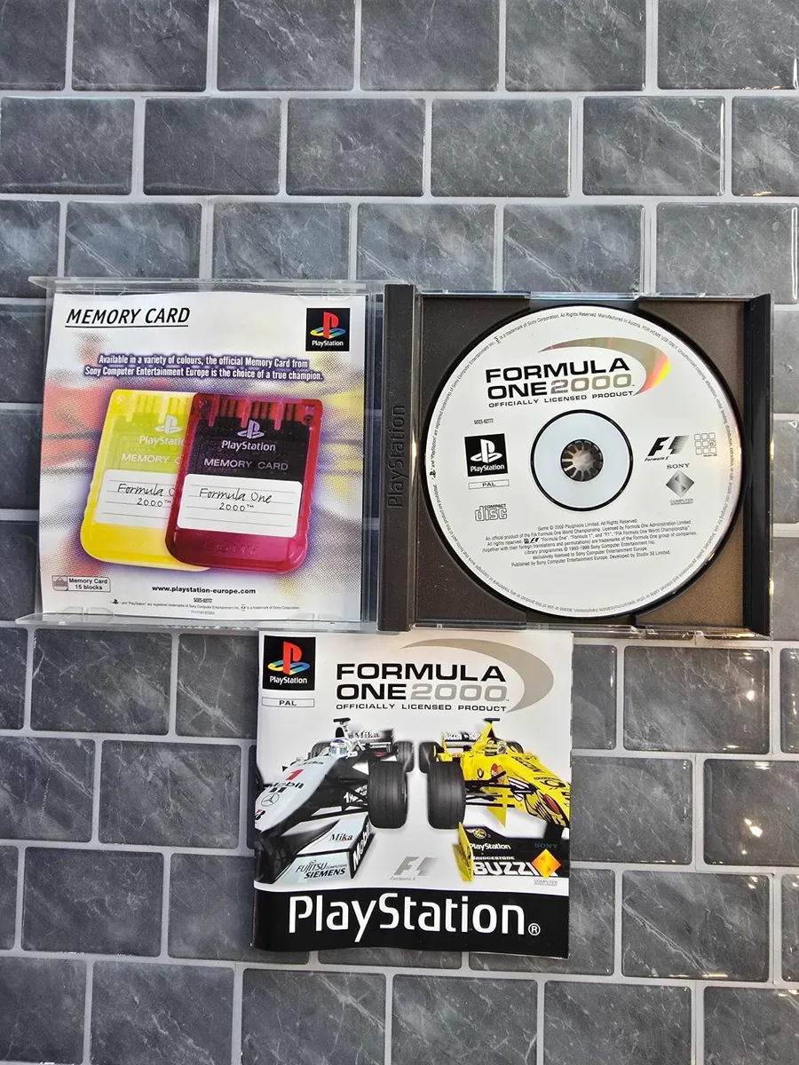 Formula One 2000 - PlayStation 1/PS One Game - Image 1