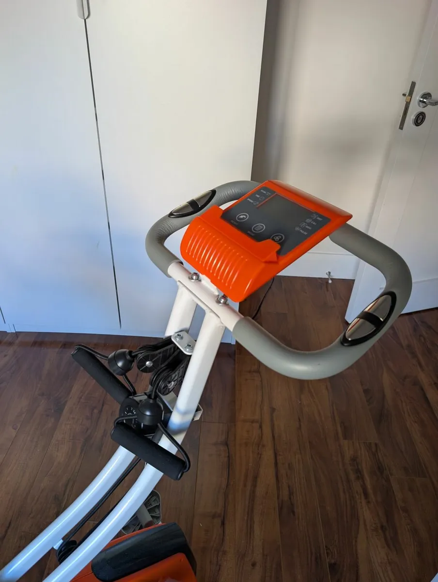 Folding Exercise Bike . 2 in 1 - Image 3
