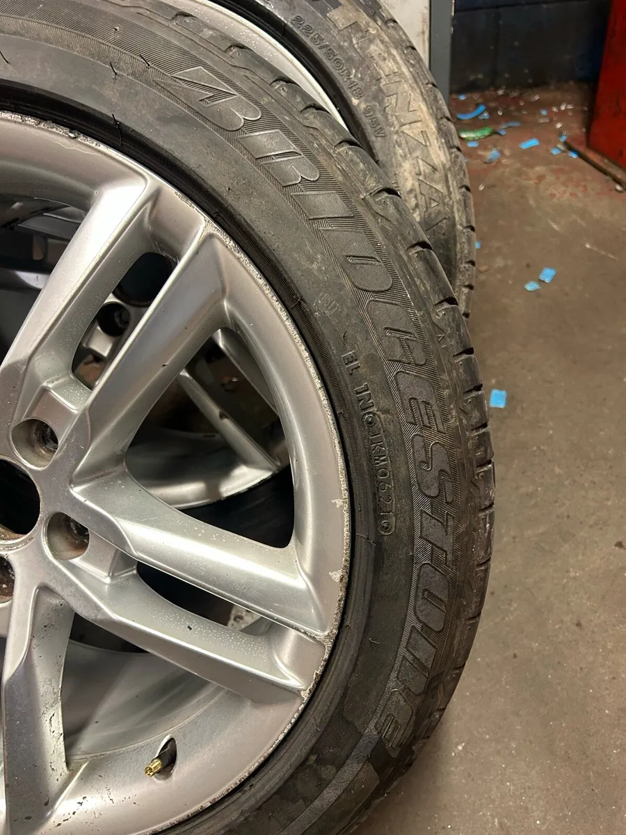 18inch a4 sline alloys 4 new tyres - Image 3
