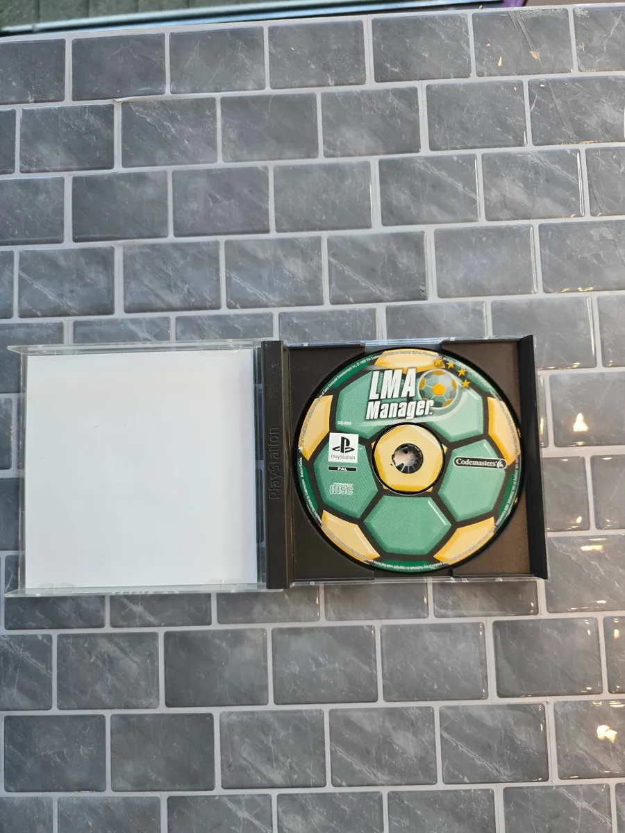 LMA Manager- PlayStation 1/PS One Game - Image 2