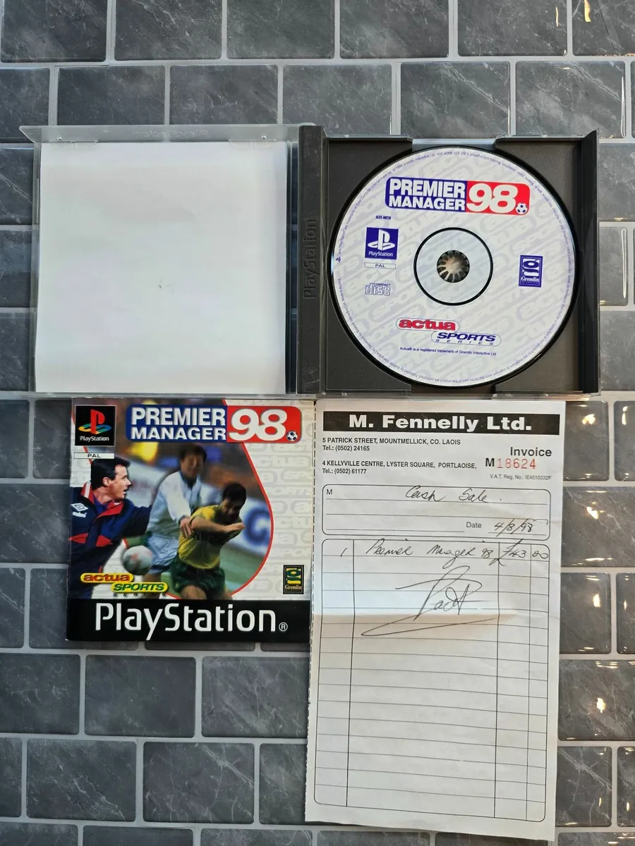 Premier Manager 98 - PlayStation 1/PS One Game - Image 3