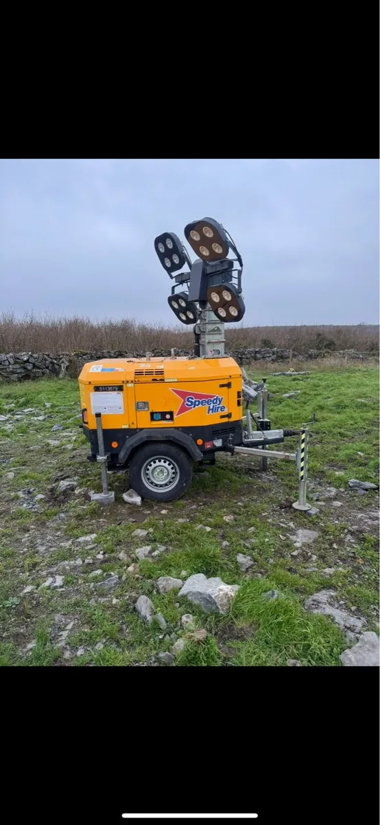 Light tower Generator (NO VAT) - Image 1
