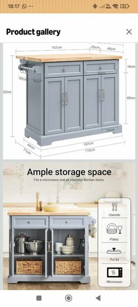 Kitchen Island - Image 3