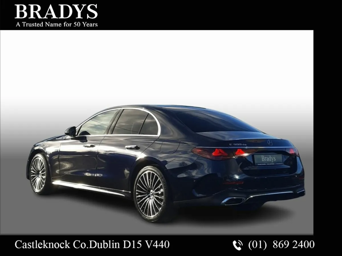 Mercedes-Benz E-Class E 300de AMG--Panoramic Sunro - Image 4
